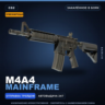 Сувенирный M4A4 | Mainframe | Закалённое в боях · Скин Counter-Strike 2