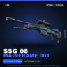 SSG 08 | Mainframe 001 | Прямо с завода · Скин Counter-Strike 2