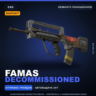 StatTrak™ FAMAS | Decommissioned | Немного поношенное · Скин Counter-Strike 2