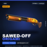 StatTrak™ Sawed-Off | Origami | Прямо с завода · Скин Counter-Strike 2