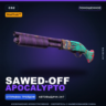 StatTrak™ Sawed-Off | Apocalypto | Поношенное · Скин Counter-Strike 2