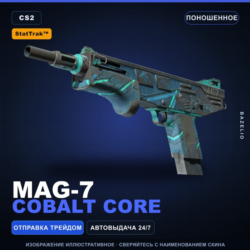 StatTrak™ MAG-7 | Cobalt Core | Поношенное · Скин Counter-Strike 2