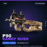 P90 | Randy Rush | Поношенное · Скин Counter-Strike 2