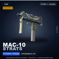 Сувенирный MAC-10 | Strats | Прямо с завода · Скин Counter-Strike 2