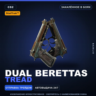 StatTrak™ Dual Berettas | Tread | Закалённое в боях · Скин Counter-Strike 2