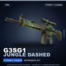 G3SG1 | Jungle Dashed | Прямо с завода · Скин Counter-Strike 2
