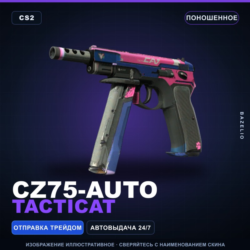 CZ75-Auto | Tacticat | Поношенное · Скин Counter-Strike 2