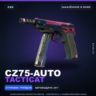CZ75-Auto | Tacticat | Закалённое в боях · Скин Counter-Strike 2