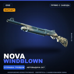 StatTrak™ Nova | Windblown | Прямо с завода · Скин Counter-Strike 2