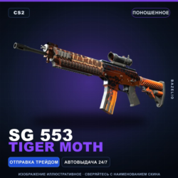 SG 553 | Tiger Moth | Поношенное · Скин Counter-Strike 2