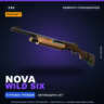 StatTrak™ Nova | Wild Six | Немного поношенное · Скин Counter-Strike 2
