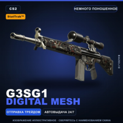 StatTrak™ G3SG1 | Digital Mesh | Немного поношенное · Скин Counter-Strike 2