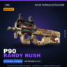 StatTrak™ P90 | Randy Rush | После полевых испытаний · Скин Counter-Strike 2