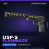USP-S | Flashback | Закалённое в боях · Скин Counter-Strike 2