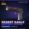 StatTrak™ Desert Eagle | Serpent Strike | Закалённое в боях · Скин Counter-Strike 2