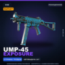 StatTrak™ UMP-45 | Exposure | Поношенное · Скин Counter-Strike 2
