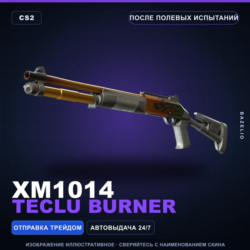 XM1014 | Teclu Burner | После полевых испытаний · Скин Counter-Strike 2