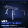 MP9 | Cobalt Paisley | Прямо с завода · Скин Counter-Strike 2