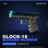 Glock-18 | Bunsen Burner | Поношенное · Скин Counter-Strike 2