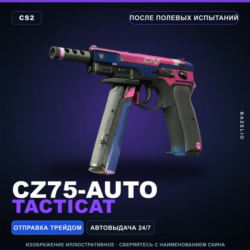 CZ75-Auto | Tacticat | После полевых испытаний · Скин Counter-Strike 2
