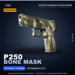 Сувенирный P250 | Bone Mask | После полевых испытаний · Скин Counter-Strike 2