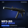 MP5-SD | Acid Wash | Поношенное · Скин Counter-Strike 2
