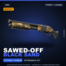 StatTrak™ Sawed-Off | Black Sand | Прямо с завода · Скин Counter-Strike 2