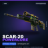 SCAR-20 | Powercore | Поношенное · Скин Counter-Strike 2