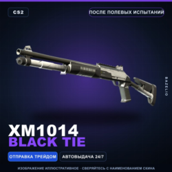 XM1014 | Black Tie | После полевых испытаний · Скин Counter-Strike 2