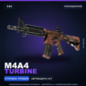 M4A4 | Turbine | Поношенное · Скин Counter-Strike 2