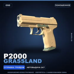 P2000 | Grassland | Поношенное · Скин Counter-Strike 2