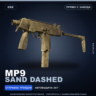 MP9 | Sand Dashed | Прямо с завода · Скин Counter-Strike 2