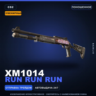 Сувенирный XM1014 | Run Run Run | Поношенное · Скин Counter-Strike 2