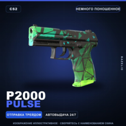 P2000 | Pulse | Немного поношенное · Скин Counter-Strike 2