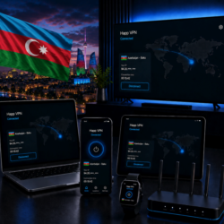 Happ VPN | Азербайджан      Статический IP | Защита от DPI | Доступ ИИ | 10 Гбит/с