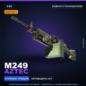 StatTrak™ M249 | Aztec | Немного поношенное · Скин Counter-Strike 2