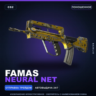 FAMAS | Neural Net | Поношенное · Скин Counter-Strike 2