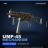 UMP-45 | Mechanism | Поношенное · Скин Counter-Strike 2
