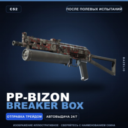PP-Bizon | Breaker Box | После полевых испытаний · Скин Counter-Strike 2