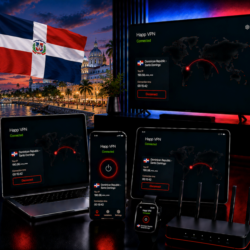 Happ VPN | Доминиканец       Статический IP | Защита от DPI | Доступ ИИ | 10 Гбит/с