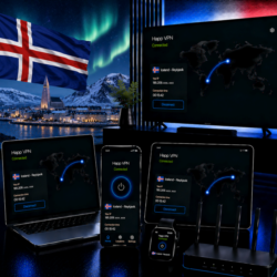 Happ VPN | Исландия      Статический IP | Защита от DPI | Доступ ИИ | 10 Гбит/с