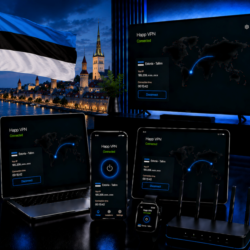 Happ VPN | Эстония      Статический IP | Защита от DPI | Доступ ИИ | 10 Гбит/с