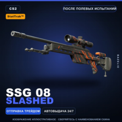 StatTrak™ SSG 08 | Slashed | После полевых испытаний · Скин Counter-Strike 2