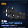 Сувенирный P90 | Straight Dimes | Прямо с завода · Скин Counter-Strike 2