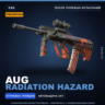 Сувенирный AUG | Radiation Hazard | После полевых испытаний · Скин Counter-Strike 2