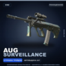 AUG | Surveillance | Поношенное · Скин Counter-Strike 2