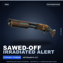 Sawed-Off | Irradiated Alert | Поношенное · Скин Counter-Strike 2