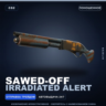 Sawed-Off | Irradiated Alert | Поношенное · Скин Counter-Strike 2