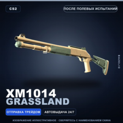 XM1014 | Grassland | После полевых испытаний · Скин Counter-Strike 2