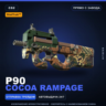 StatTrak™ P90 | Cocoa Rampage | Прямо с завода · Скин Counter-Strike 2